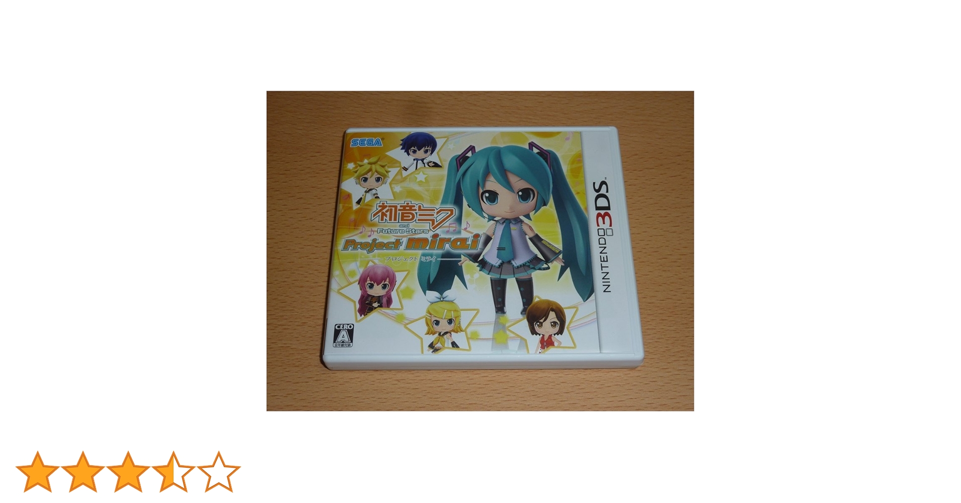 3DS 初音ミク Project mirai でらっくす　3本セット 3DS 初音ミク Project mirai でらっくす 3本セット Amazon.com
